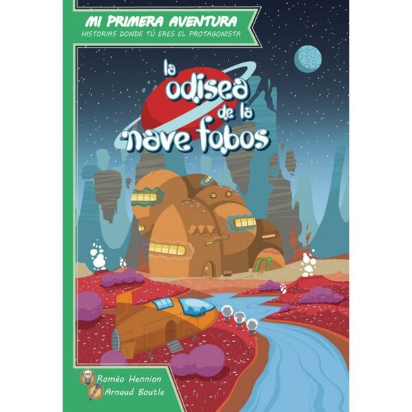 Libro juego La odisea de la nave fobos