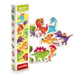 Puzzle 8 en 1 Dinosaurios