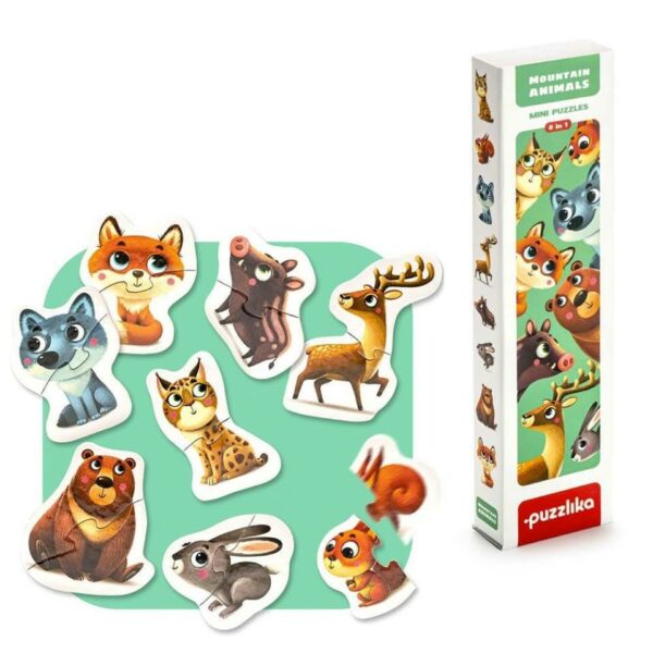 Puzzle Animales Montaña