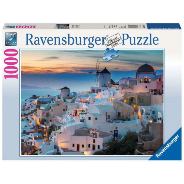 Puzzle tarde en Santorini 1000 piezas