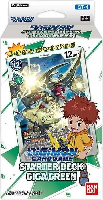 Digimon  Starter deck giga green