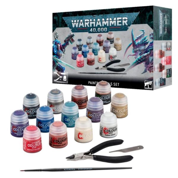 40K Set pinturas   herramientas