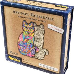 Artifact puzzle 2 en 1 - Gato