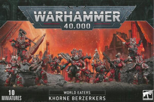 Berserkers de khorne marines del caos 40K