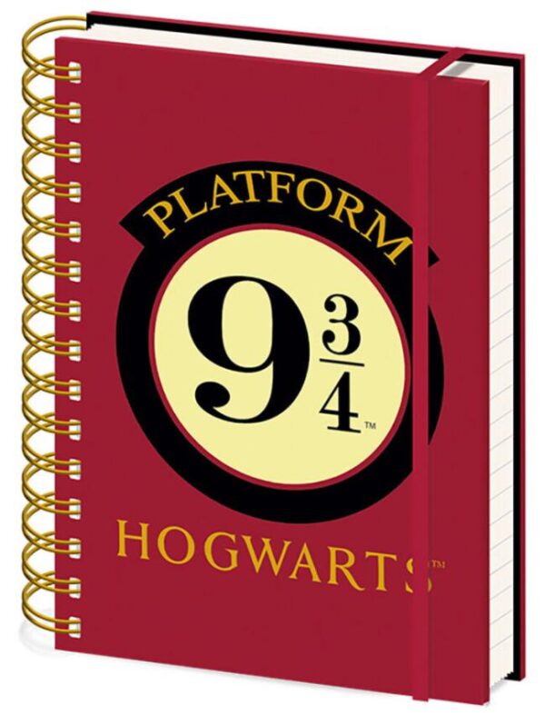 Cuaderno A5 Platform 9 3/4 Harry Potter