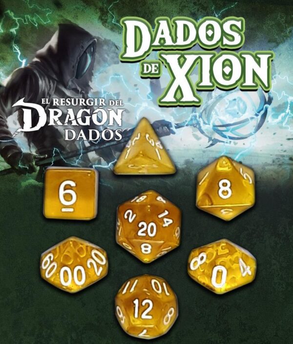 Dados de Xion  Amarillo Vindusan