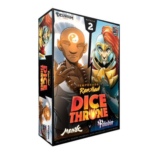 Dice throne Monje y Paladin