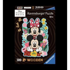 Disney Mickey & Minnie wooden puzzle