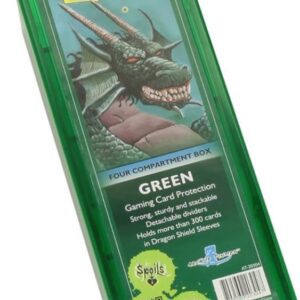 Dragon Shield - 4 Compartment Box - Verde