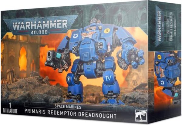 Dreadnought Redentor marines espaciales 40K