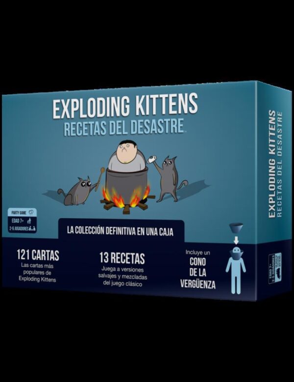 Exploding Kittens Recetas del Desastre