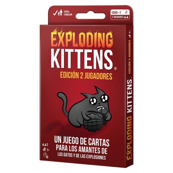 Exploding kittens  Edición 2 jugadores