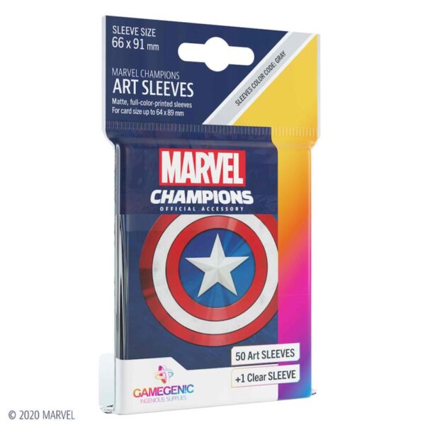 Fundas marvel champions Capitán América