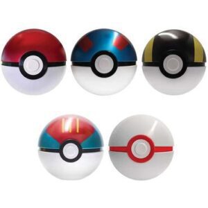 Lata metalica juego cartas coleccionables Pokeball