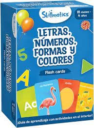 Letras  números  formas y colores