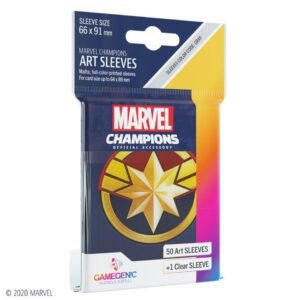 Marvel Champions Sleeves Ms  Marvel