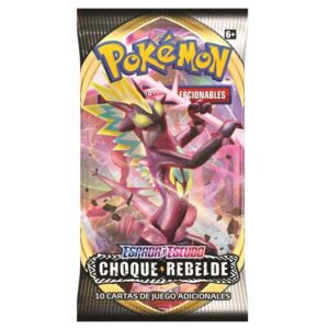 Pokémon sobre choque rebelde