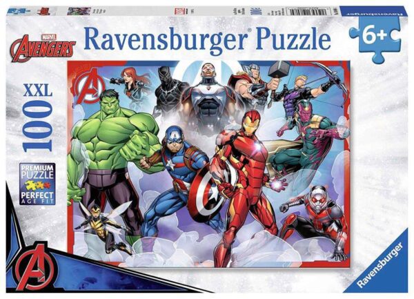 Puzzle Ravensburger vengadores 100 XXL