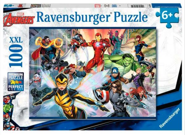 Puzzle Ravensburger vengadores 100 XXL