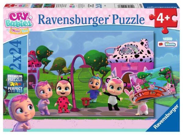 Puzzle Ravensburguer cry babies 2 x 24