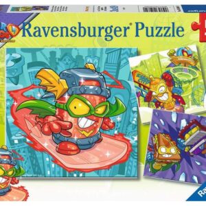 Puzzle Ravensburguer super zings 3x49