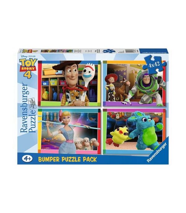 Puzzle Ravensburguer toy story 4 4 x 42