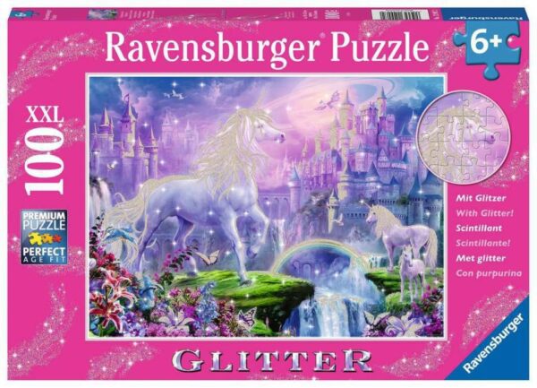 Puzzle Reino de los unicornios 100p XXL