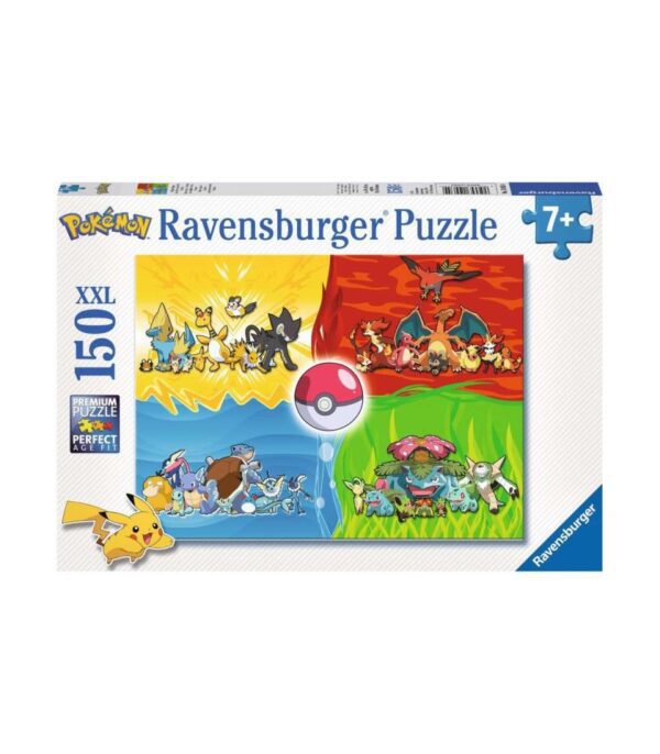 Puzzle Tipos de pokemon 150p XXL