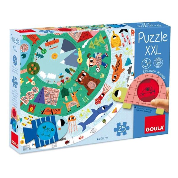 Puzzle XXL Discover Animals