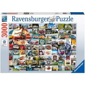 Puzzle-ravensburger-99-monumentos-vw-bulli-3000-pz