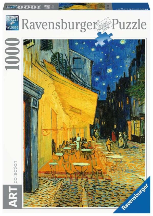 Puzzle ravensburger café terrace 1000 pz