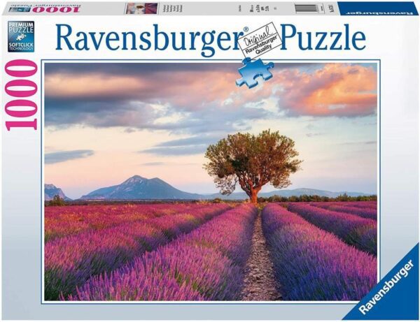 Puzzle ravensburger campos de lavanda 1000 pz