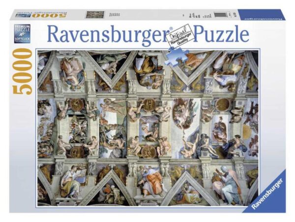 Puzzle ravensburger capilla sixtina 1000 pz