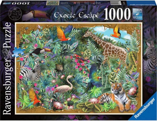 Puzzle ravensburger escape exótico 1000 piezas