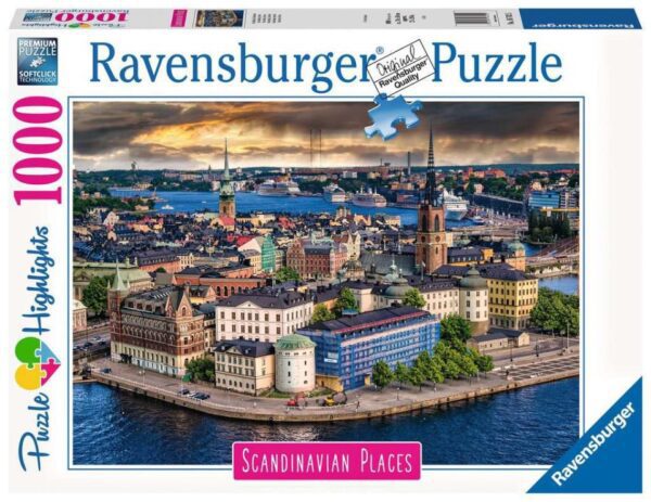 Puzzle ravensburger estocolmo suiza1000 pz