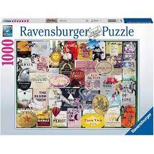 Puzzle ravensburger etiquetas de vino 1000 pz