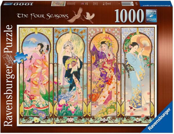 Puzzle ravensburger las cuatro estaciones  1000 pz