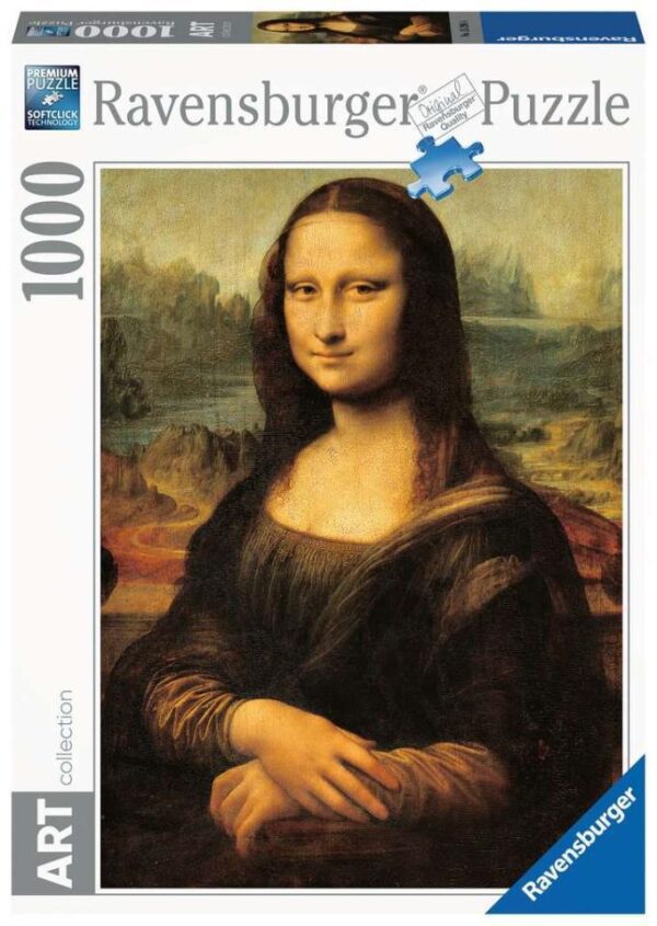 Puzzle ravensburger mona lisa 1000 pz