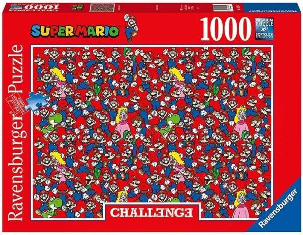 Puzzle ravensburger super mario challenge 1000 pz