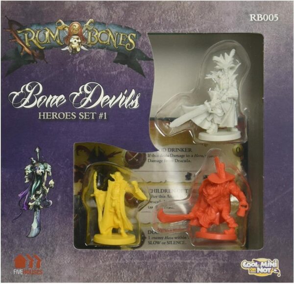 Rum and bones  Bone Devils Heroes Set 1