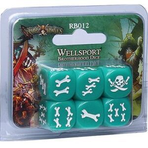 Set de dados Hermandad de Wellsport rum and bones