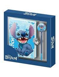 Set diario   boligrafo Aloha Stitch Disney