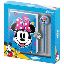 Set diario   boligrafo Floral Minnie Disney