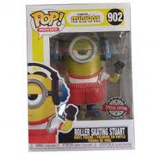 Set figura POP & Tee Minions Roller Skating Stuart