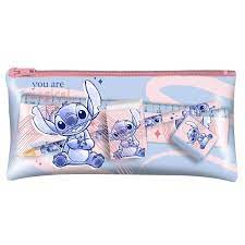 Set papeleria estuche Stitch Disney