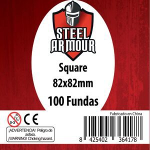 Steel Armour - Fundas Cuadradas Grandes