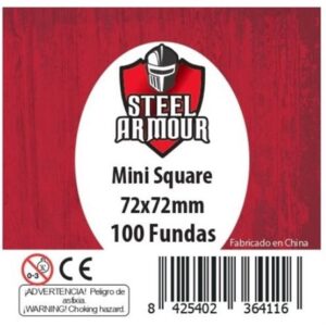 Steel Armour - Fundas Cuadradas mini