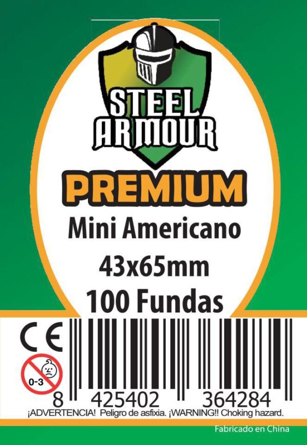 Steel Armour - Fundas mini Americano Premium