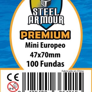 Steel Armour - Fundas mini Europeo Premium