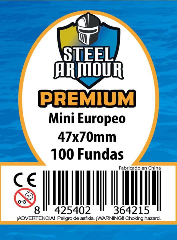 Steel Armour - Fundas mini Europeo Premium